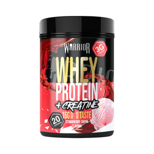 Warrior Creatine Plus Whey 500g Strawberry Milkshake