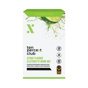 The Ten Percent Club Electrolytes - Citrus 28 Sachets