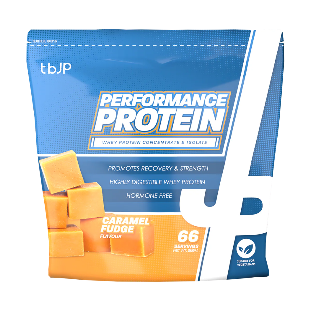Trained By JP Performance Protein 2kg Caramel Fudge