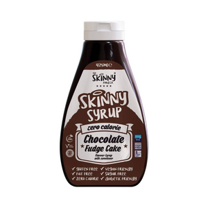 The Skinny Food Co Zero Calorie Skinny Syrup 425ml Chocolate Fudge Cake