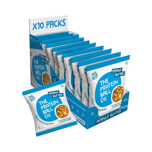 The Protein Ball Co Whey Protein Balls 10x45g Peanut Butter