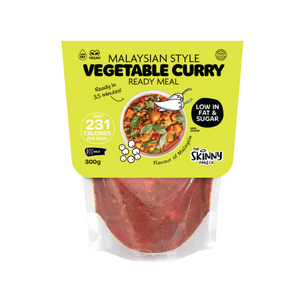 The Skinny Food Co Skinny Ready Meal 300g Malaysian Vegetable Curry