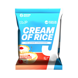 Trained By JP Cream Of Rice Sachet 50g Cherry Bakewell