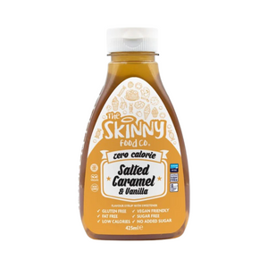 The Skinny Food Co Zero Calorie Skinny Syrup 425ml Salted Caramel Vanilla