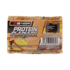 Vyomax Nutrition Protein Flapjacks 12x100g Banoffee