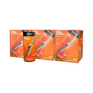 VOW Nutrition Sparklean Protein Drink 12x330ml Orange