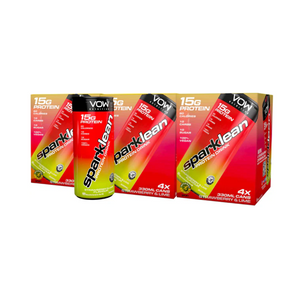 VOW Nutrition Sparklean Protein Drink 12x330ml Strawberry & Lime
