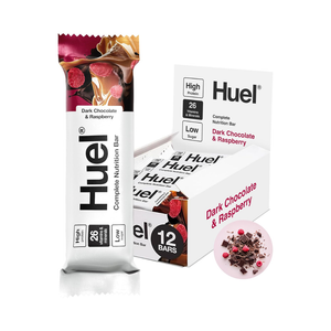 Huel Complete Nutrition Bar 12x55g Dark Chocolate and Raspberry