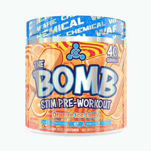 Chemical Warfare Bomb Pre-Workout 360g Orange Ice Lolly