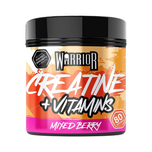 Warrior Creatine Plus Vitamins 360g Mixed Berry