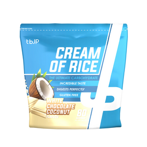 Trained By JP Cream Of Rice 2kg White Chocolate & Coconut