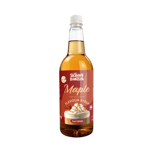 The Skinny Food Co Skinny Barista Zero Calorie Coffee Syrup 1000ml Maple (Limited Edition)