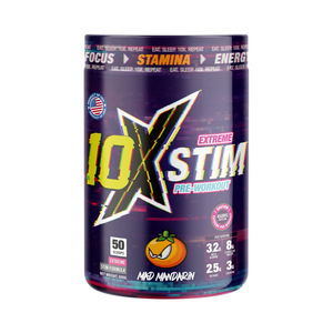 10X Athletic STIM 600g Mad Mandarin