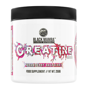 Black Mamba Flavoured Creatine 250g Strawberry Raspberry