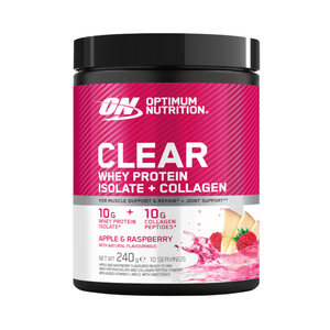 Optimum Nutrition Clear + Collagen 240g Apple & Raspberry