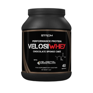 Strom Sports VelosiWhey 1.2kg Chocolate Sponge Cake