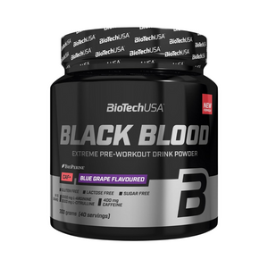 BioTech USA Black Blood CAF+ 300g Blue Grape
