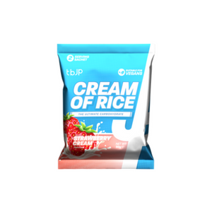 Trained By JP Cream Of Rice Sachet 50g Strawberries & Cream