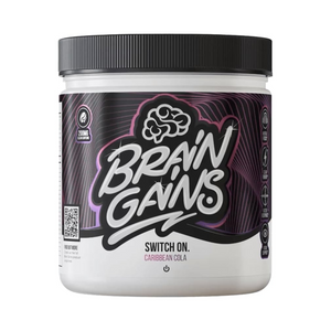 Brain Gains Switch On 225g Carribbean Cola