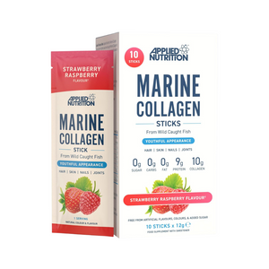 Applied Nutrition Marine Collagen Sticks 10x12g Strawberry Raspberry