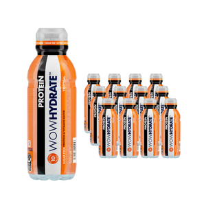 Wow Hydrate Protein Water 12x500ml Tropical