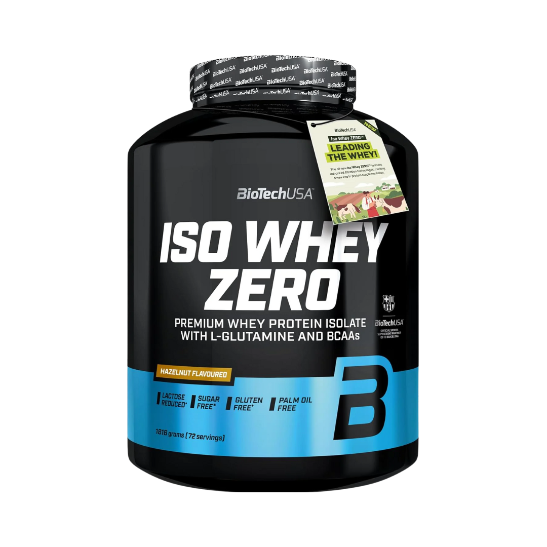 BioTech USA Iso Whey Zero 1816g Hazelnut