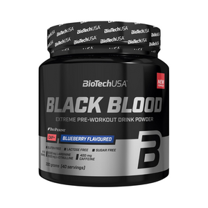BioTech USA Black Blood CAF+ 300g Blueberry