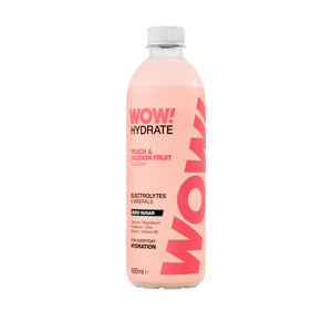 WOW! Hydrate 12x500ml Peach & Passion Fruit