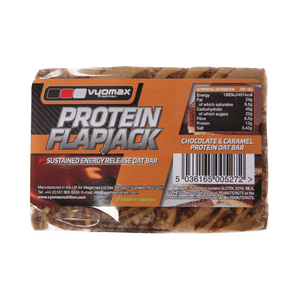 Vyomax Nutrition Protein Flapjacks 12x100g Chocolate Caramel