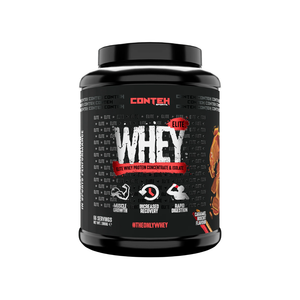 Conteh Sports Whey Elite 1980g Caramel Biscuit