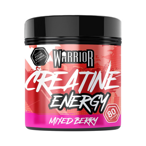 Warrior Creatine Plus Energy 360g Mixed Berry