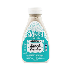The Skinny Food Co Zero Calorie Skinny Sauce 425ml Ranch Dressing