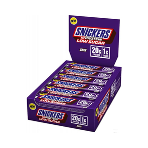 Snickers Low Sugar High Protein Bar 12x57g Dark Chocolate