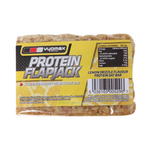 Vyomax Nutrition Protein Flapjacks 12x100g Lemon Drizzle