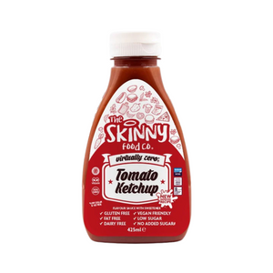 The Skinny Food Co Zero Calorie Skinny Sauce 425ml Tomato Ketchup