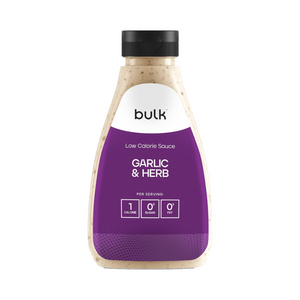 Bulk Low Calorie Sauce 425ml Garlic & Herb