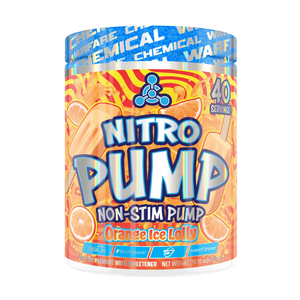 Chemical Warfare Nitro Pump 400g Orange Ice Lolly