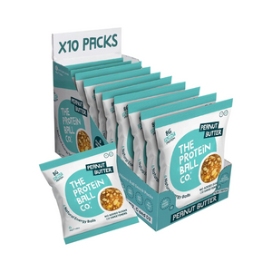 The Protein Ball Co Vegan Protein Balls 10x45g Peanut Butter