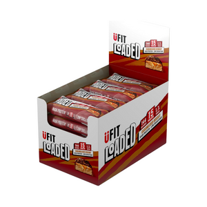 UFIT Loaded Protein Bar 16x45g Caramelised Biscuit