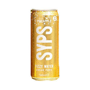 SYPS Fizzy Water 12x330ml Pineapple