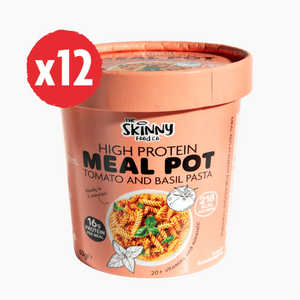 The Skinny Food Co High Protein Mealpots 12x62g Tomato & Basil