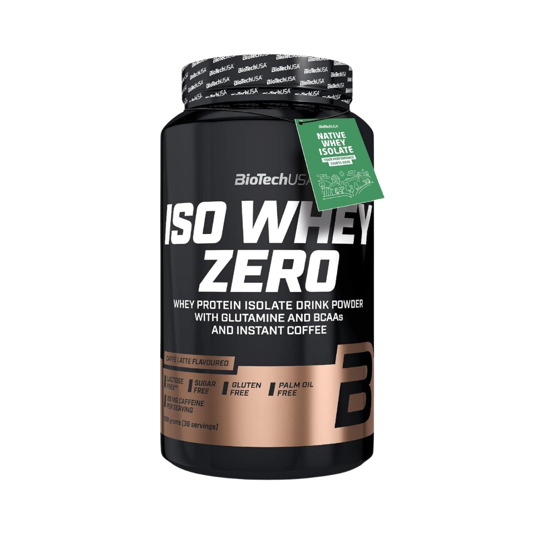 BioTech USA Iso Whey Zero 908g Caffe Latte
