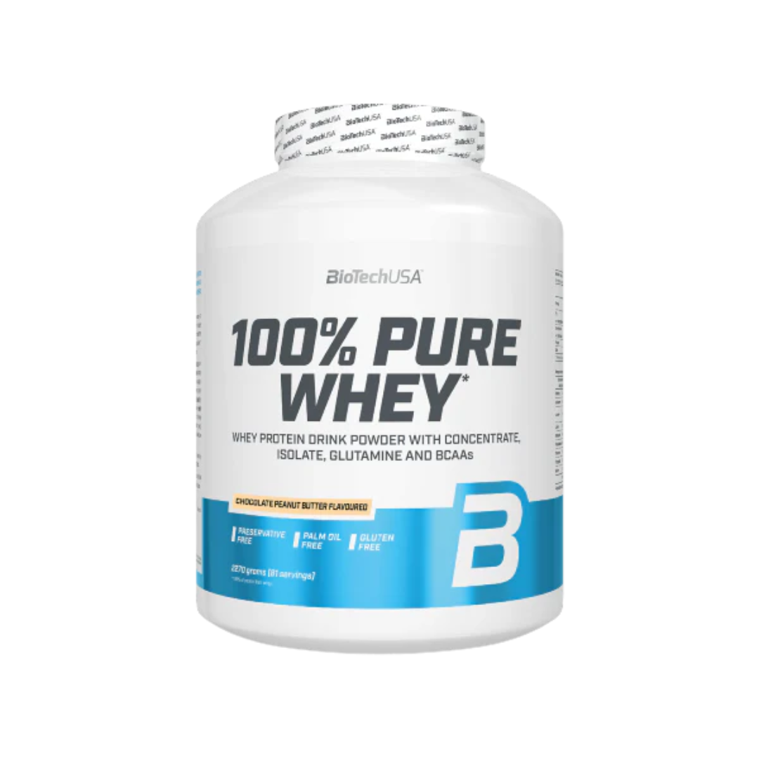 BioTech USA 100% Pure Whey 2.27kg Chocolate Peanut Butter