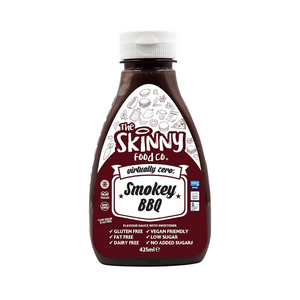 The Skinny Food Co Zero Calorie Skinny Sauce 425ml Smokey BBQ