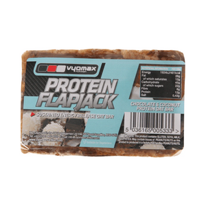 Vyomax Nutrition Protein Flapjacks 12x100g Chocolate Coconut