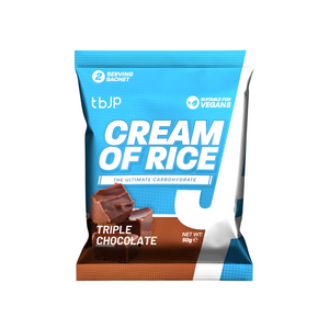 Trained By JP Cream Of Rice Sachet 50g Triple Chocolate