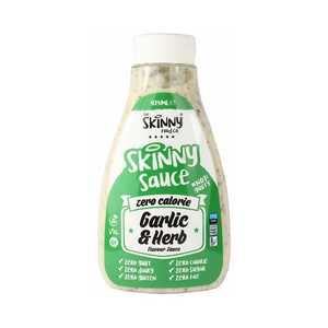 The Skinny Food Co Zero Calorie Skinny Sauce 425ml Garlic & Herb
