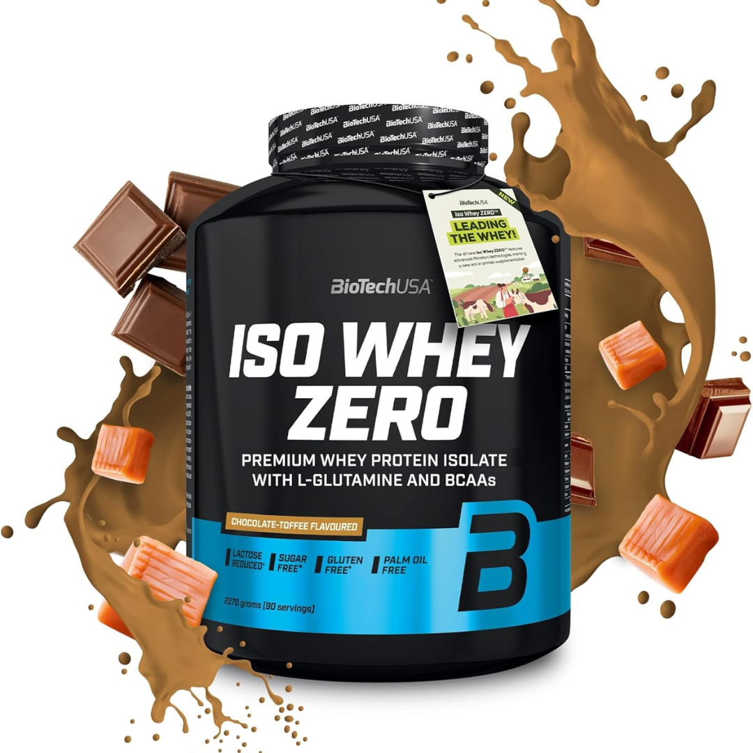 BioTech USA Iso Whey Zero 1816g Chocolate & Toffee