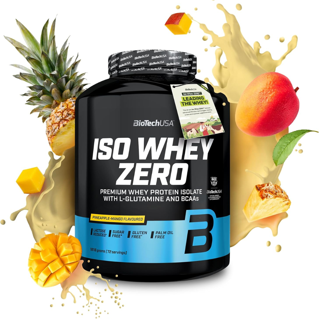 BioTech USA Iso Whey Zero 1816g Pineapple Mango