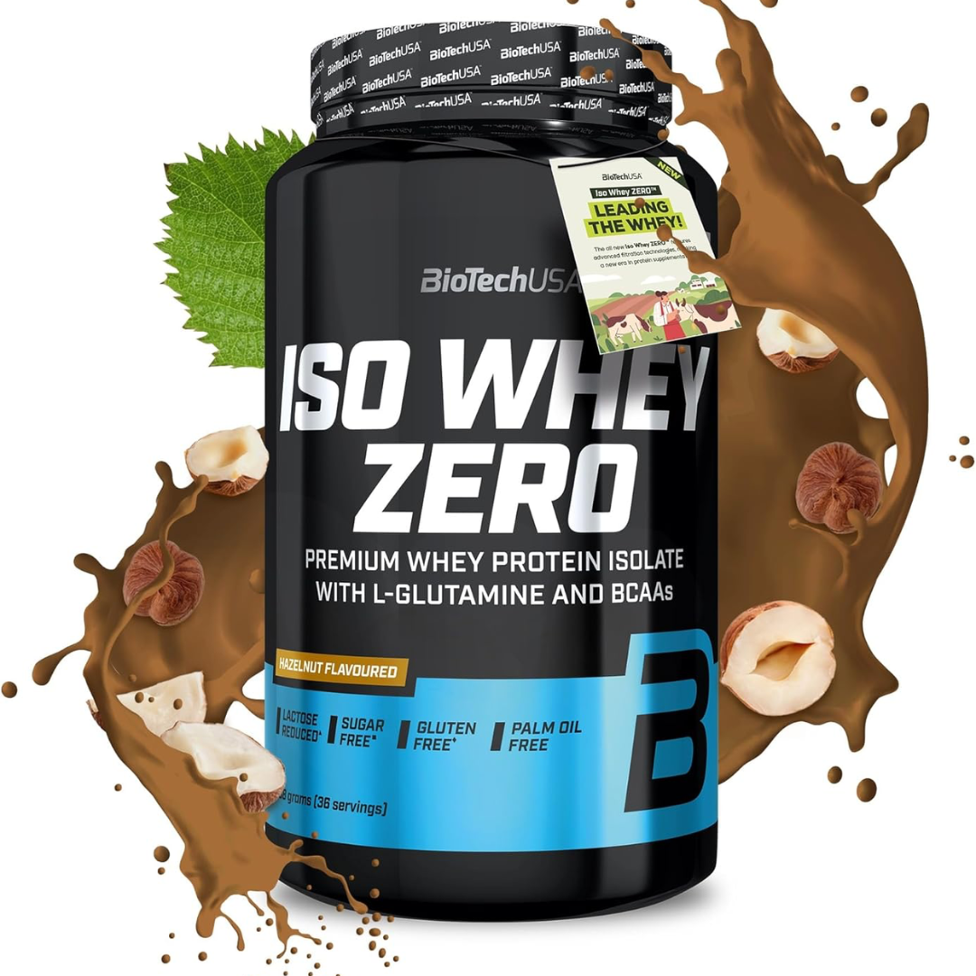 BioTech USA Iso Whey Zero 908g Hazelnut